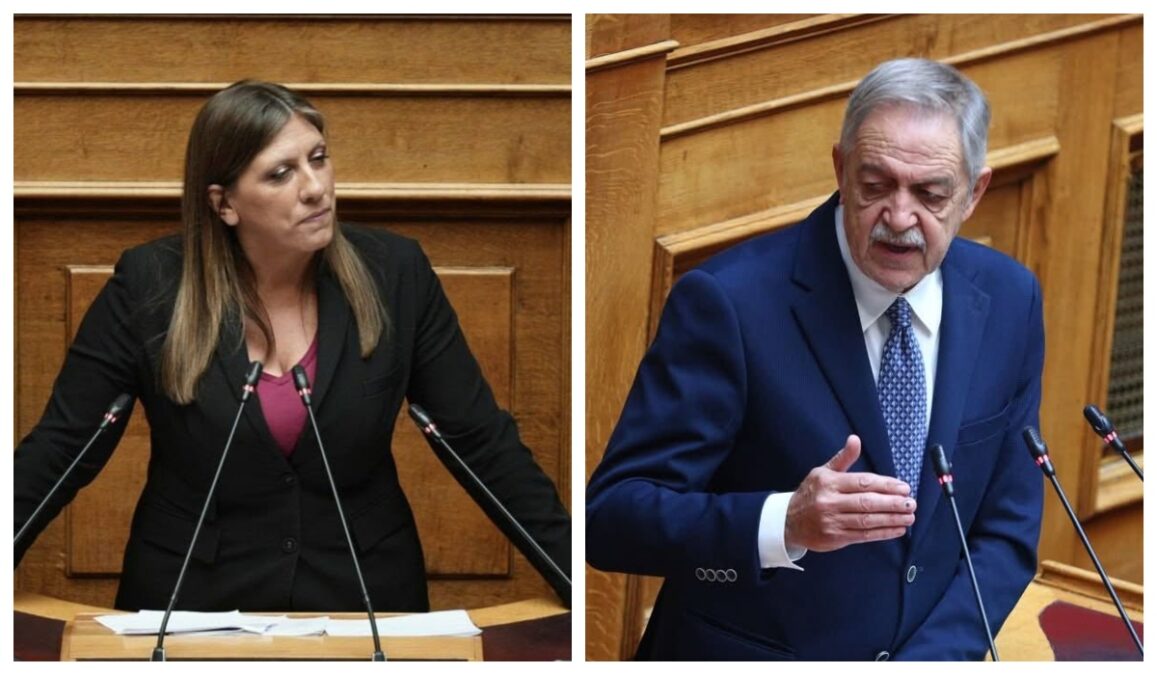 Εκρηκτικό το κλίμα στη Βουλή πριν την ανακοίνωση του αποτελέσματος για την υποψηφιότητα Ακρίτα στη θέση της αντιπροέδρου- Σύγκρουση Κωνσταντοπούλου & Κουκουλόπουλου