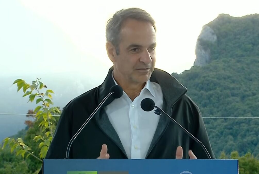 Μητσοτάκης από το Λιτόχωρο: «Ιστορική δικαίωση η ένταξη του Ολύμπου στην UNESCO»