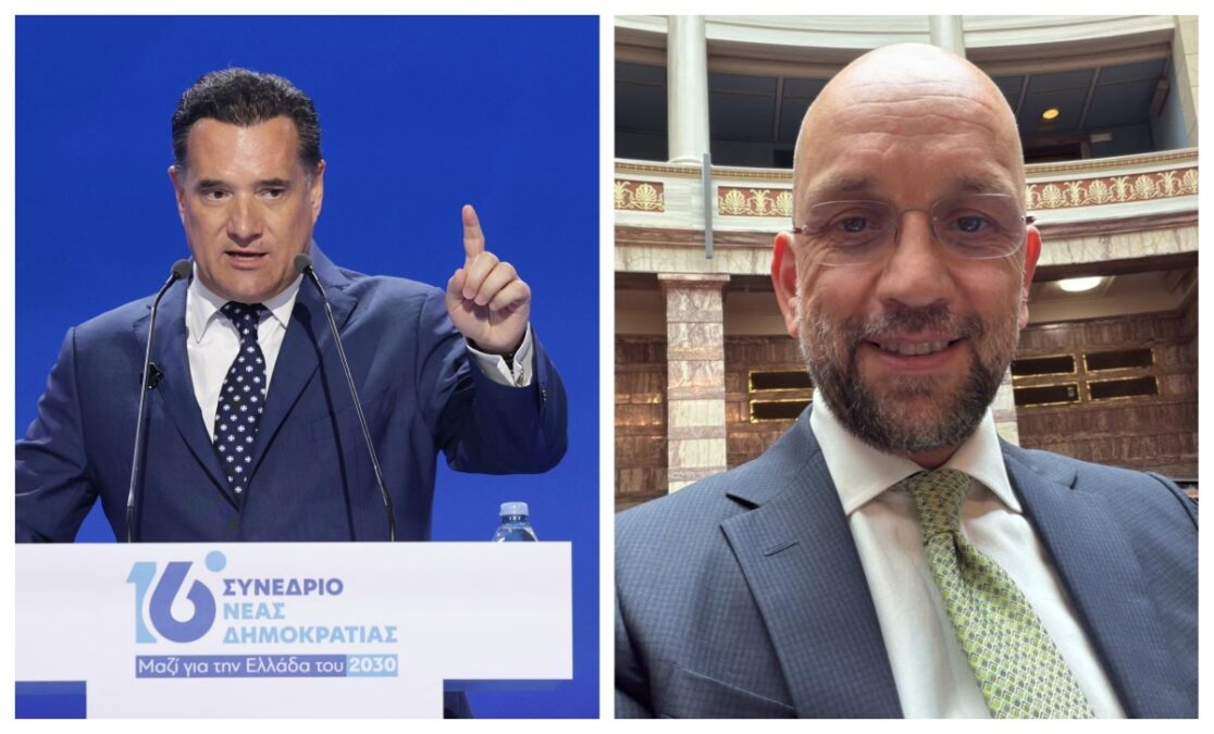 Διαδικτυακή Κόντρα Άδωνι Γεωργιάδη – Κώστα Μπάρκα στο X: «Χοροπηδούσε σαν χούλιγκαν» – «Έδωσες την έδρα που σου ζήτησε ο ΣΥΡΙΖΑ;»