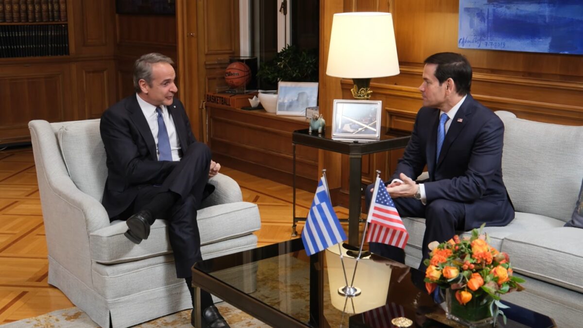 Συνάντηση Κ. Μητσοτάκη – Μ. Ρούμπιο στο Μέγαρο Μαξίμου: «Στο υψηλότερο επίπεδο οι σχέσεις Ελλάδας – ΗΠΑ»